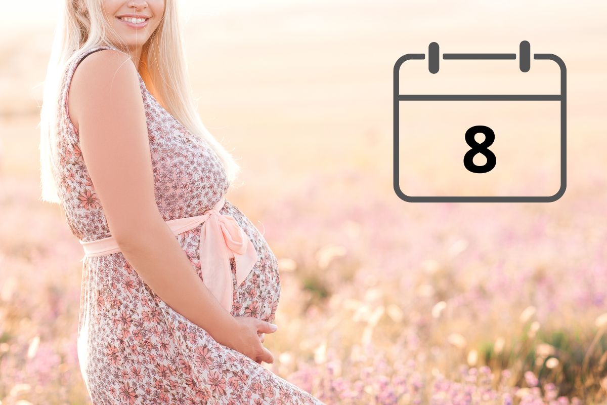 Kalendarz ciążowy - 8. miesiąc