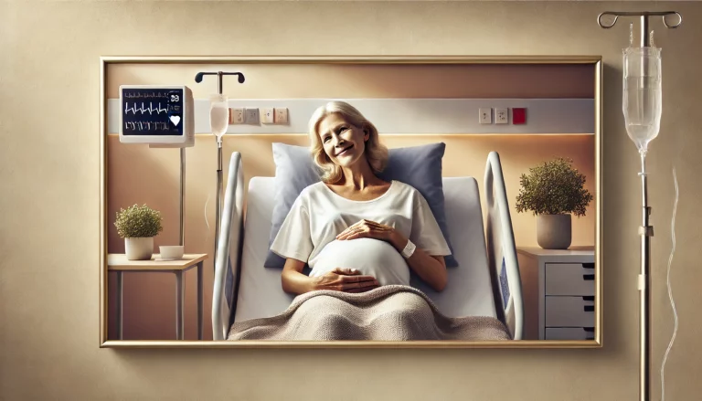 Kobieta po 50 w ciąży